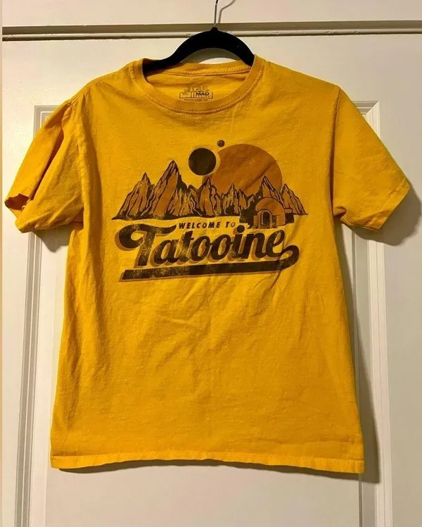Star Wars Classic Welcome To Tatooine Landscape Classic Crew Neck T-Shirt - Image 2