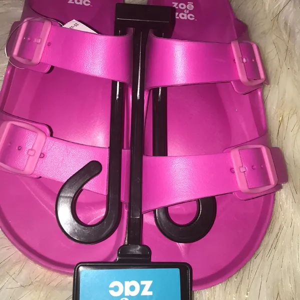 Zoe And Zac - NWT birk shoes hot pink slides 6 - Image 7