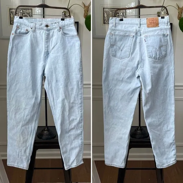 Levi’s Vintage 90s 521 Tapered Fit Jeans 16 Short - Image 2