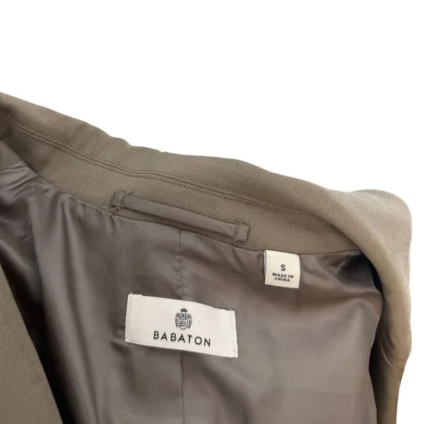 Aritzia Babaton Agency Oversized Single Breasted Blazer Taupe Brown Size Small - Image 11