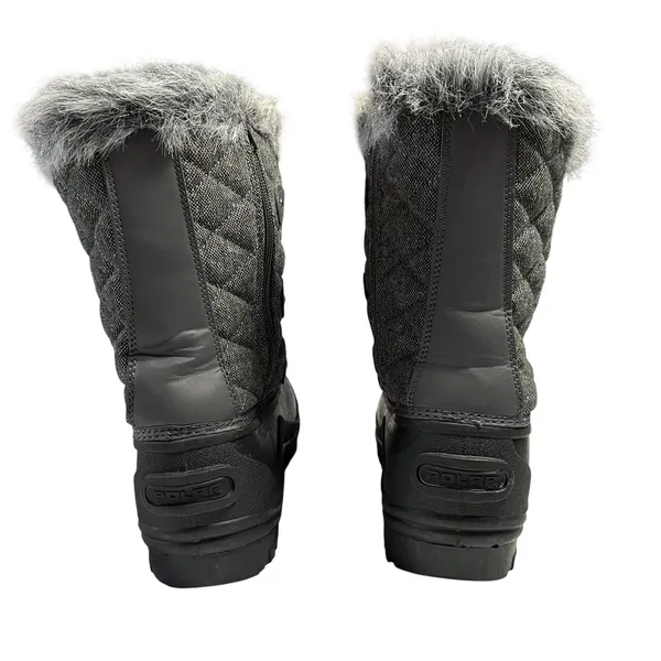 Polar Women's Snow Boots Size 10 Fur Lined Mid Calf Outdoors Waterproof Gorpcore - Image 6