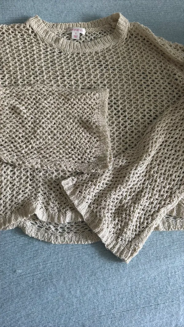 Open knit sweater - Image 2