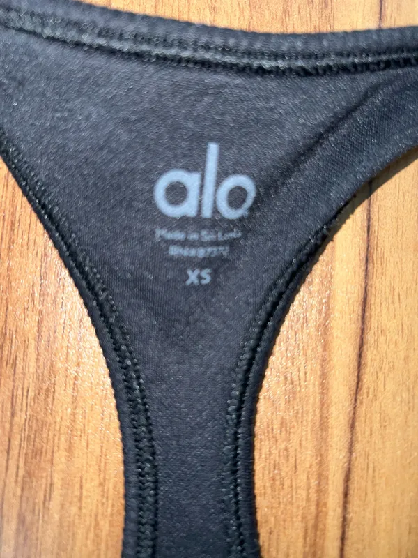 Alo Yoga Bra Seamless Ribbed XS - Image 4