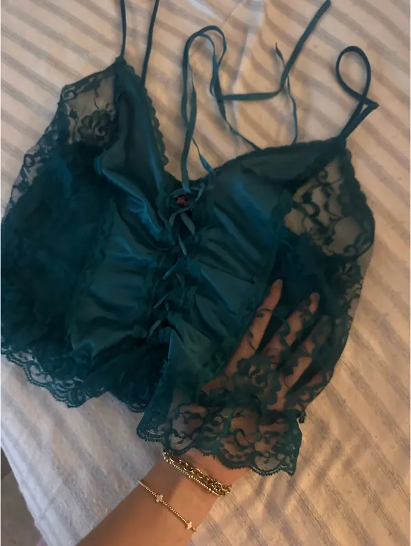 Frederick's of Hollywood Lace Top - Image 4