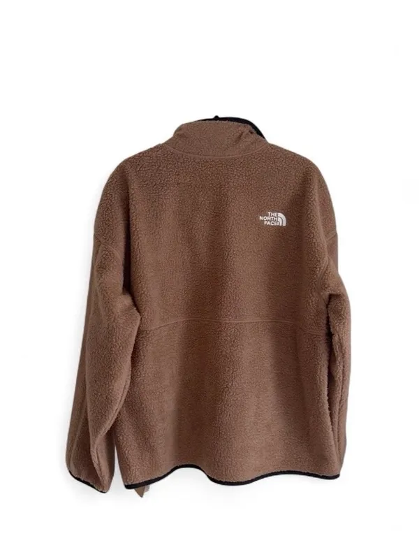 The North Face Women’s Koian High Pile Fleece Jacket Full Zip in Latte Size XL - Image 4