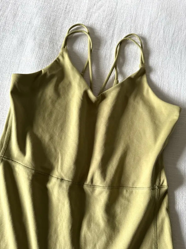All in Motion Short Sculpt Bodysuit, Sage Green - Large - Image 8