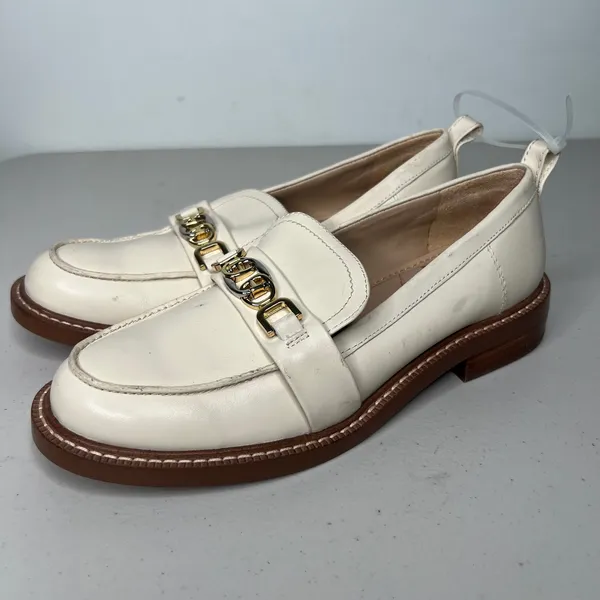 Sam Edelman Ivory Christy Slip On Loafer Size 5.5 - Image 5