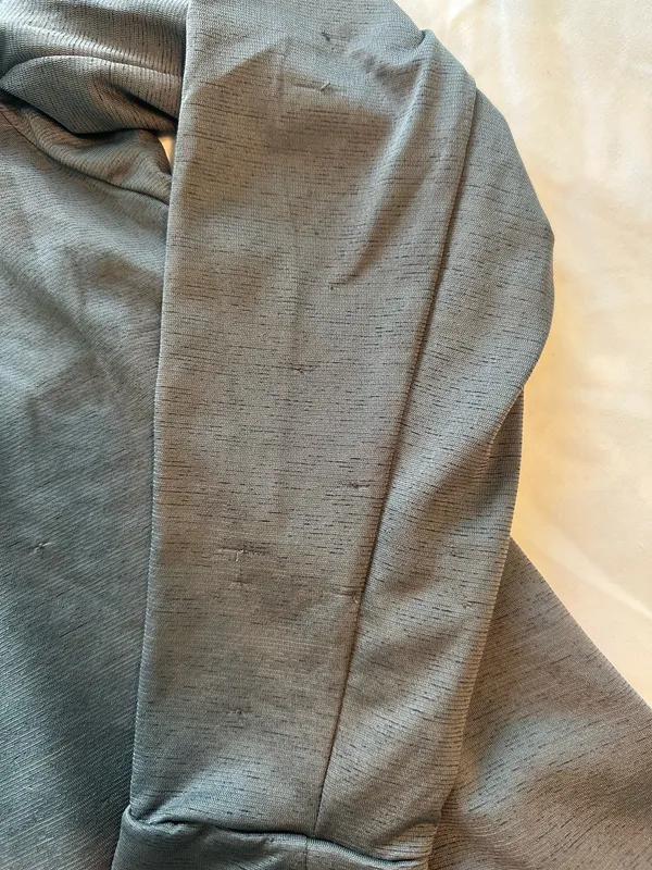 Nike Dri-Fit gray quarter zip pullover - Image 7