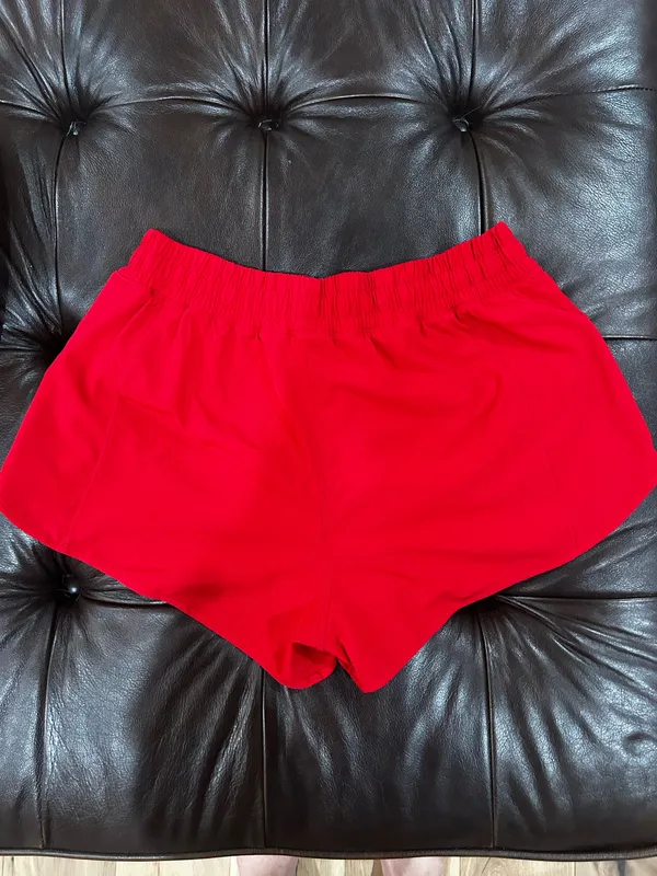 Quick Dry Running Shorts Red Size M - Image 4