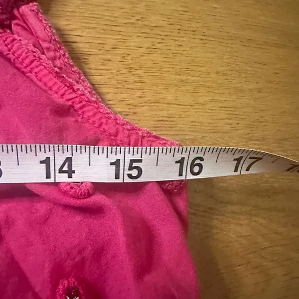 Anthropologie Pilcro Adira textured button down pink xs - Image 7