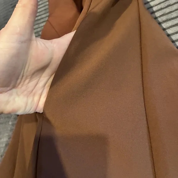 ZARA Brown Tennis Dress Sleeveless Pleated Mini Skater Fit & Flare Size S - Image 16