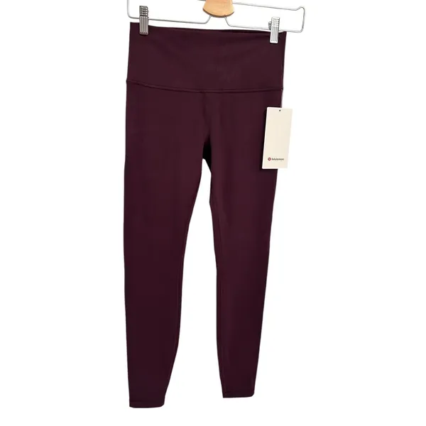 Lululemon Wunder Train High-Rise Tight 28" Size 8 Goodnight Plum NWT Authentic - Image 6