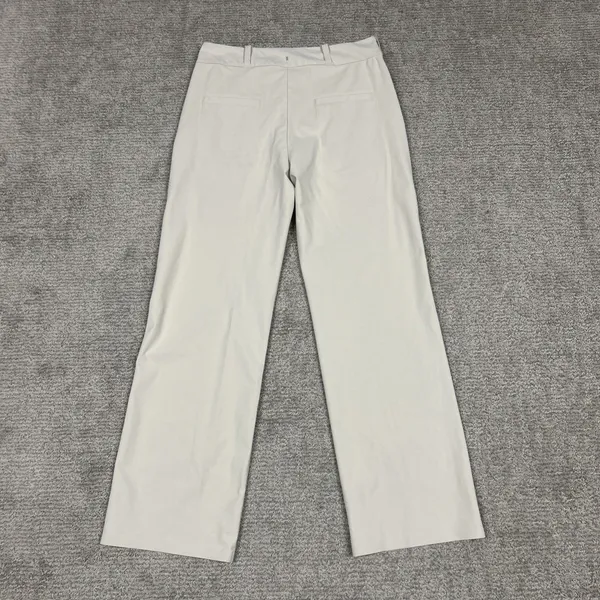 Rhone Birdie Cropped Trouser Pants Womens 6 Light Sand Ivory Golf Stretch - Image 7