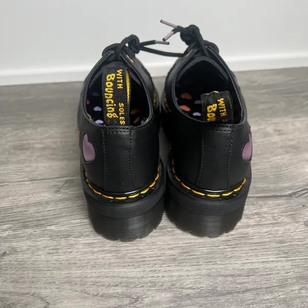Dr Martens Leather Hearts Platform - Image 3