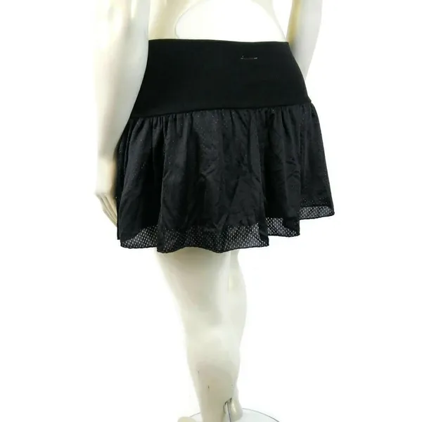 Med‎ FREE PEOPLE Jersey Black Mini Skirt - Image 4