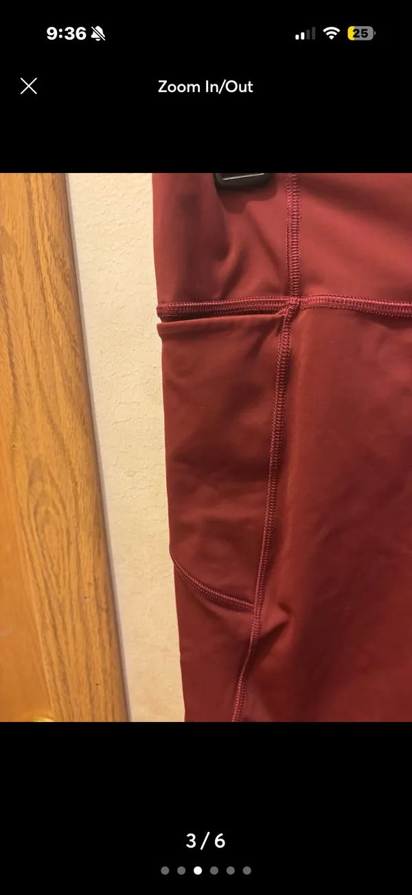 (8) lululemon biker shorts 6” - Image 3