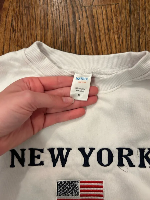 New York crewneck White Size undefined - Image 2