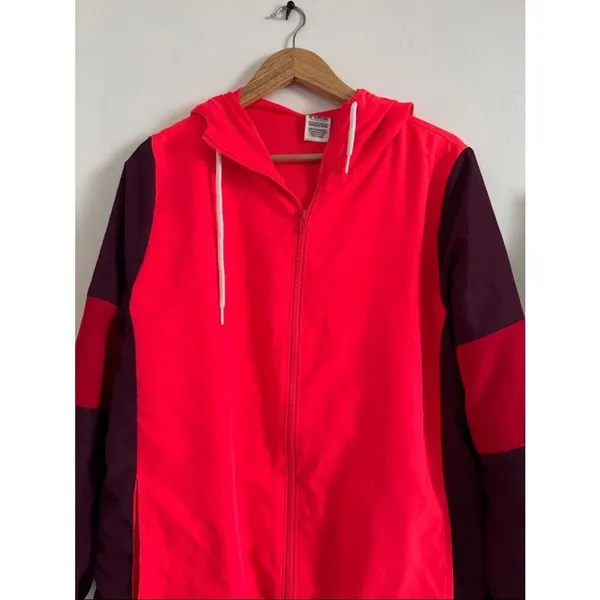Victoria's Secret PINK colorblock windbreaker EUC - Image 2