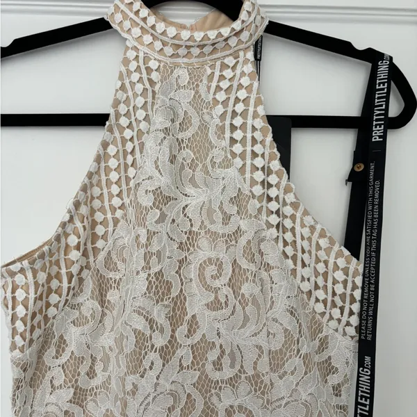 NWT Pretty Little Things Lace Bodycon Dress Size 8 - Image 5