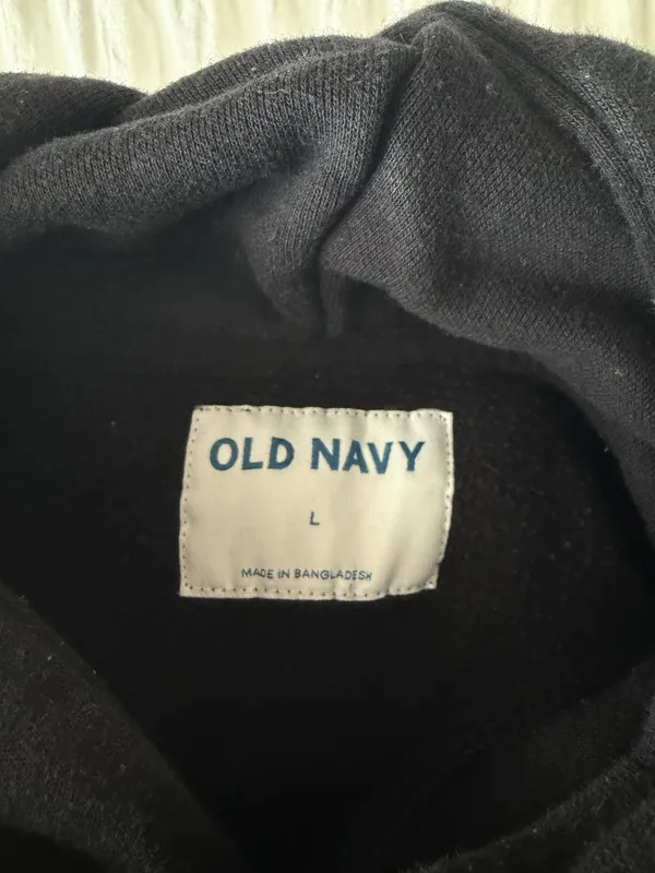 Old Navy Black Hoodie - Image 2