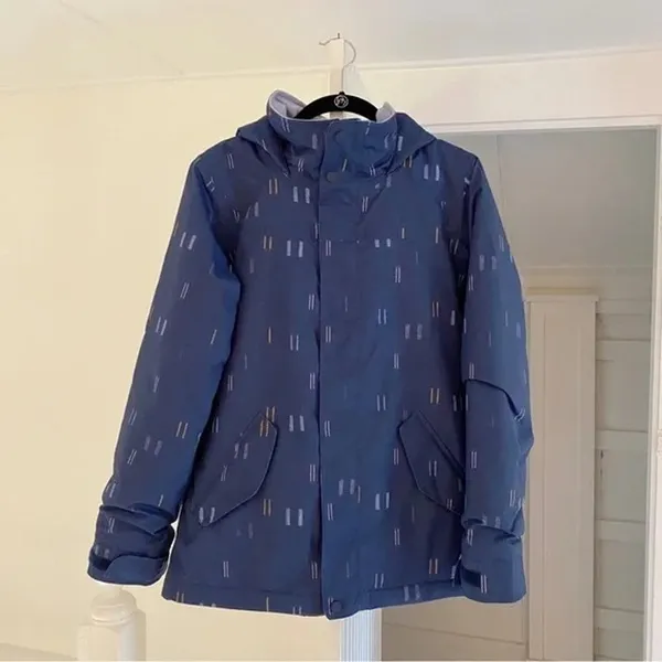 Elodie Jacket in Chambray Stripe Size Girls L Retail $135 - Image 6