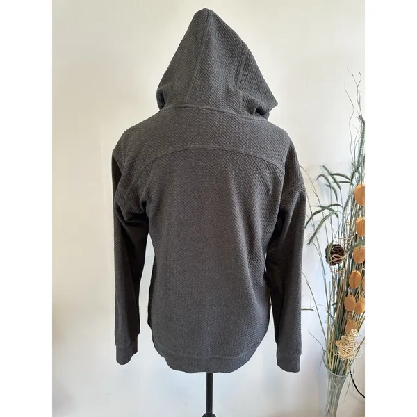 Lululemon All Yours *Bubble‎ Dot* Grey Pullover Hoodie Women's 6 Flaw - Image 2