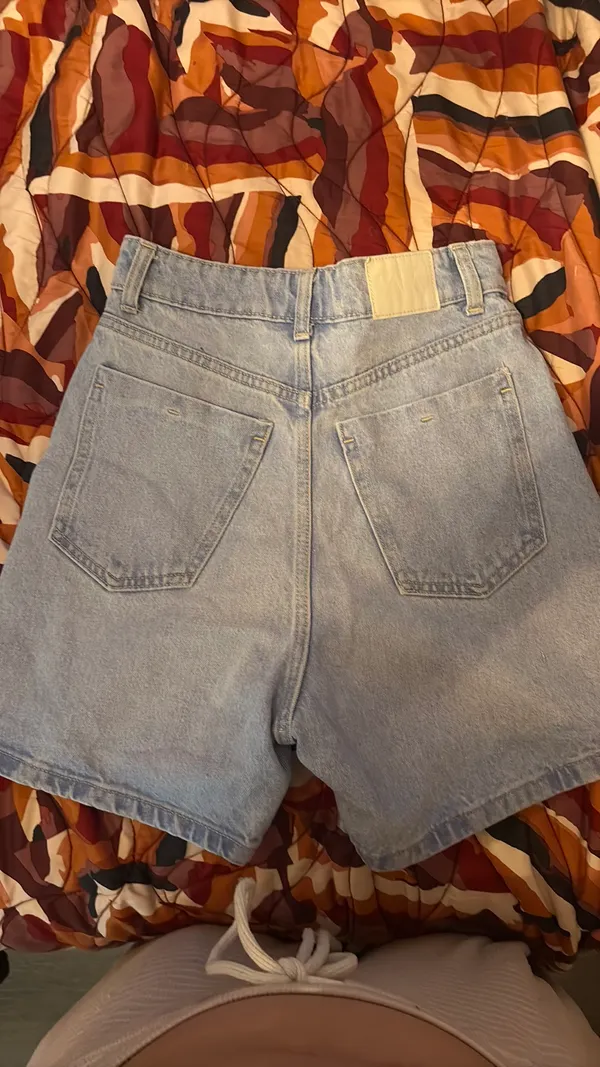 Denim Shorts ZARA High-Rise - Image 2