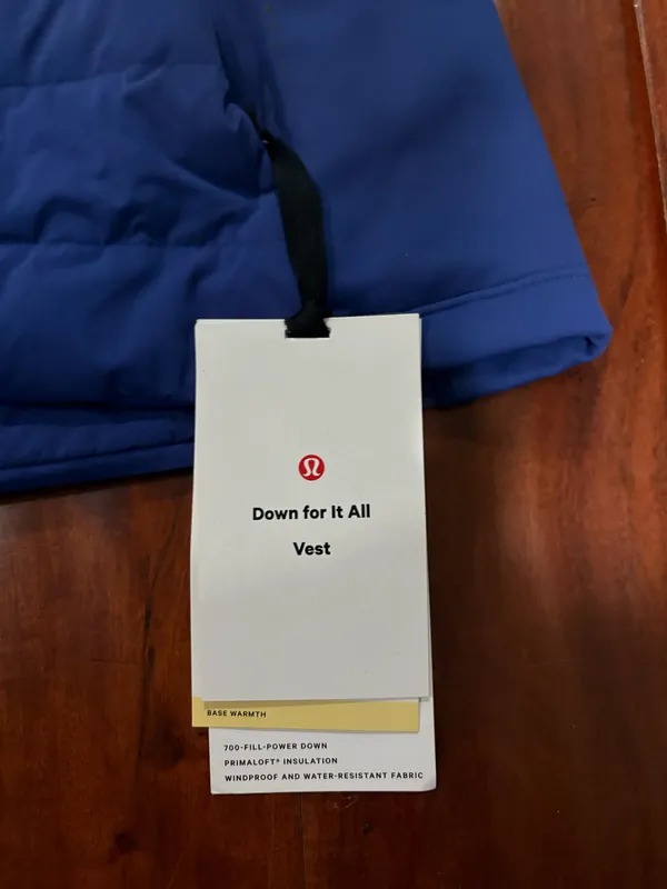Lululemon Down For It All Vest - Image 4