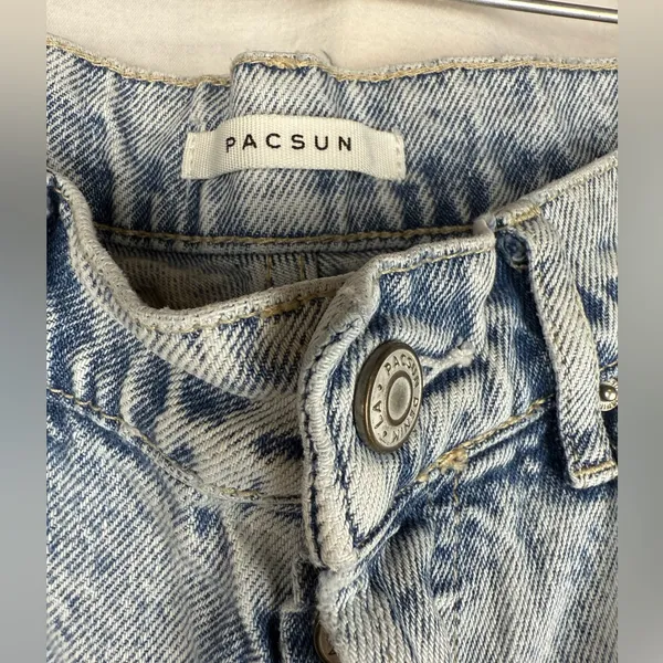 PacSun Light Blue Distressed Boyfriend‎ Jeans - Image 2