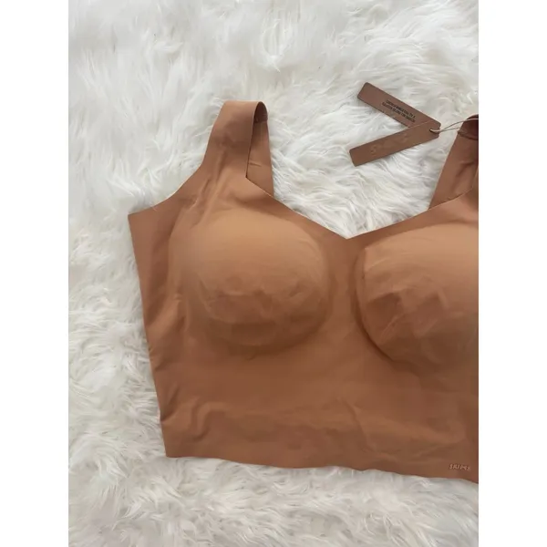 Skims Naked Scoop Tank Bra Ochre Size 5X - Image 3