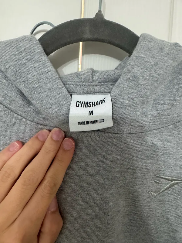 Gymshark Grey Hoodie - Image 3