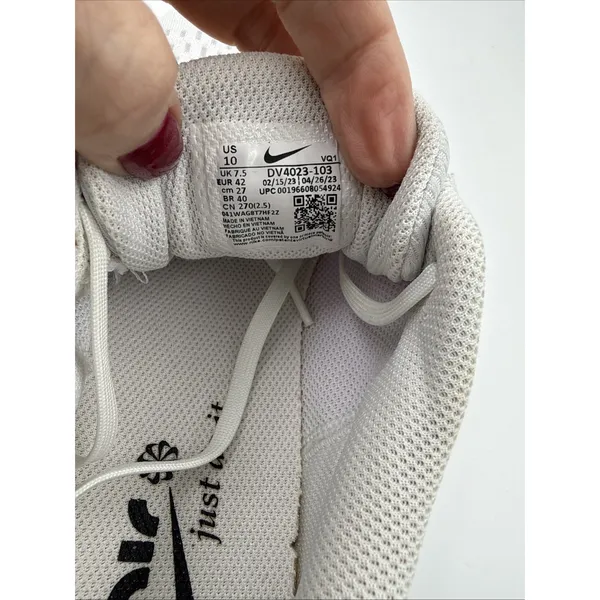 Nike Air Winflo 10 Womens Size 10 White & Pink Road Running Shoes Sneakers - Image 6