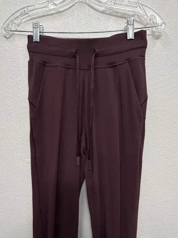 Lululemon Ready To Rulu Jogger Womens Size 2 Burgundy Maroon Garnet Athleisure - Image 7