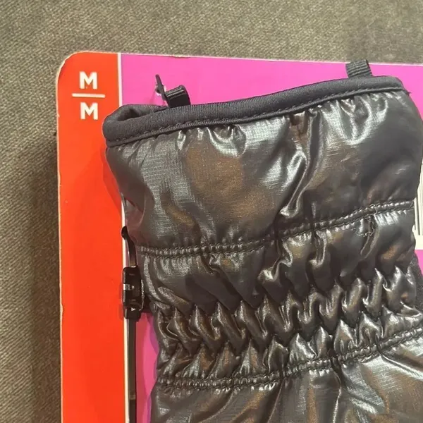 HEAD Women's Black Waterproof Hybrid Touchscreen Compatible Gloves Size M NEW - Image 6