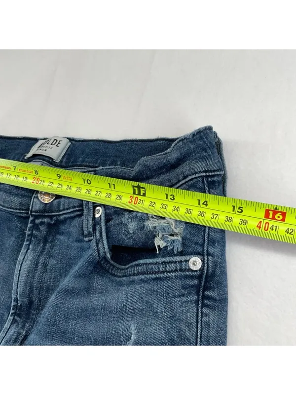 AGoldE jeans cotton mid rise waist 29 SZ 31 - Image 3
