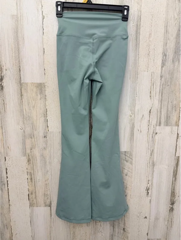 Yogolicious LUX Women’s Small Sage Green High Rise Flare Yoga Leggings - Image 9