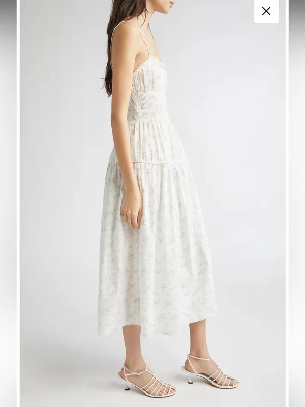 Dôen Brigide Organic Cotton Voile Sundress - Image 3