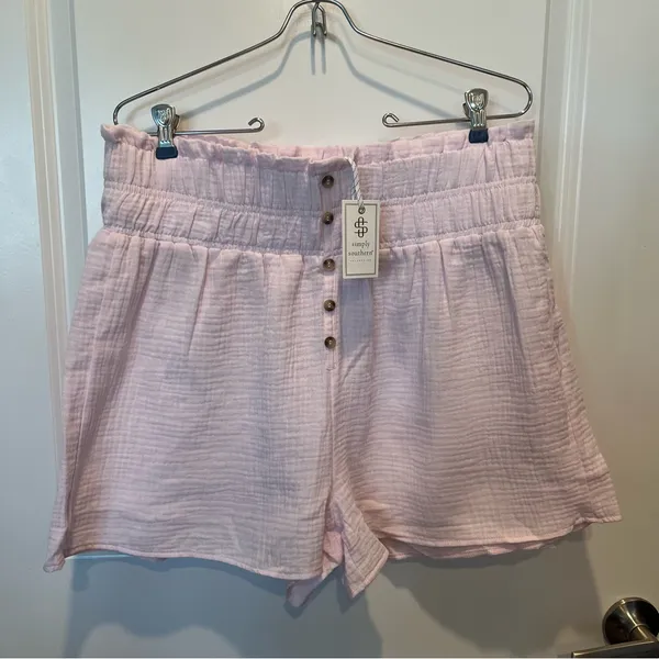NEW Simply Southern Soft Lounge Shorts NWT Size Medium / Large - Image 2