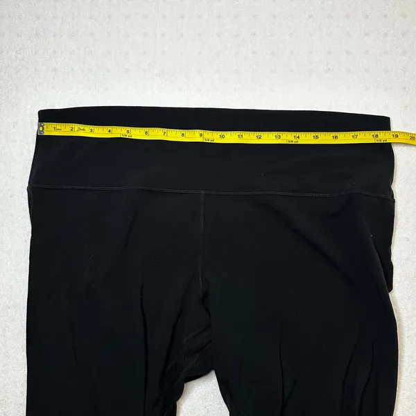Lululemon Align High Rise Pant 25" Leggings Size 18 Black - Image 5