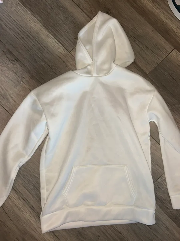 hoodie White Size M - Image 3