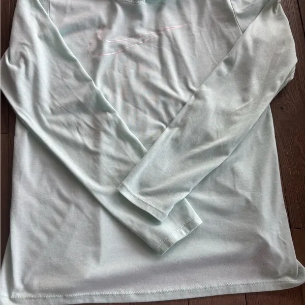 Nike Mint Green Dri-FIT Hoodie - Image 4