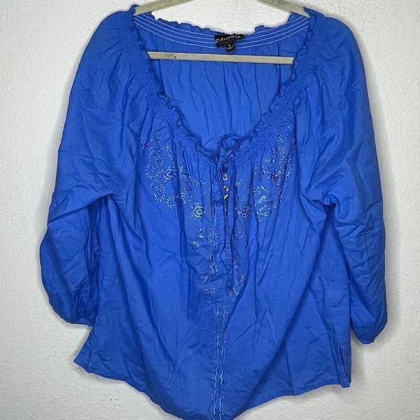 Citicraze Top‎ Blue Size L - Image 4