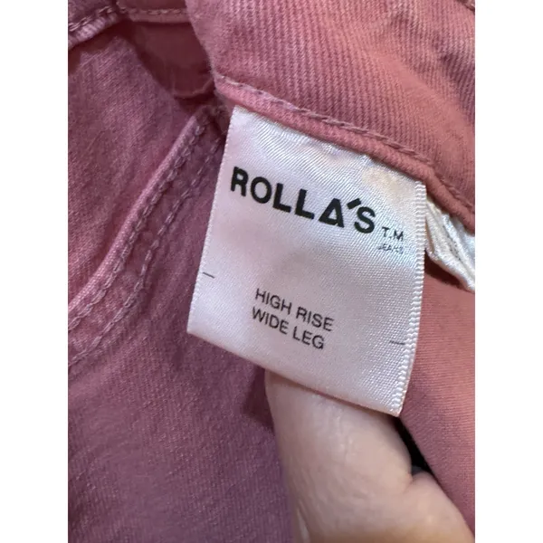 Rolla's Sailor Scoop‎ Long - Rose Size 26 Wide Leg High Rise - Image 8