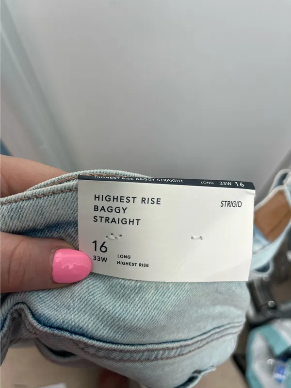 American Eagle Jeans Baggy Straight Highest Rise - Image 3