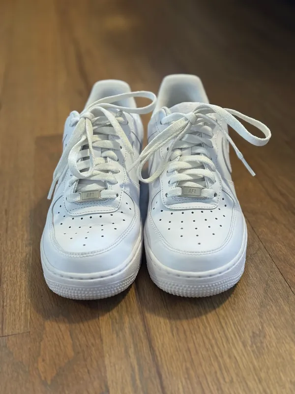 Women’s Nike Air Force 1 Sneakers White - Image 5