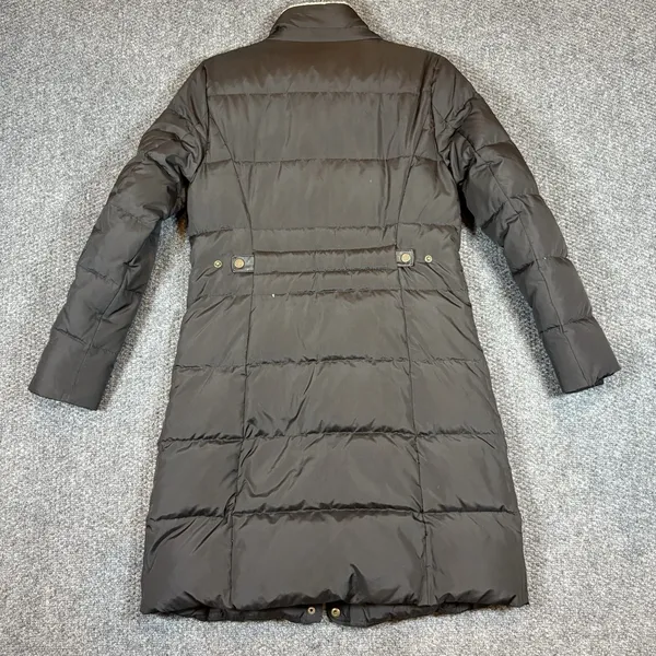 Lauren Ralph‎ Lauren Jacket Womens XS Black Down Puffer Coat Long Zip LRL - Image 9