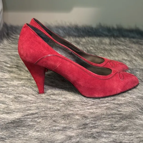 XAVIER DANAUD PARIS Berry Suede‎ - NEW Vintage A11 - Image 7