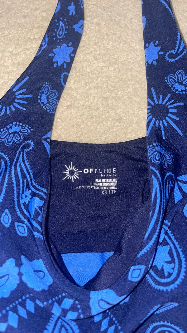 Aerie OFFLINE By Real Me Low Key Longline Sports Bra - Image 4