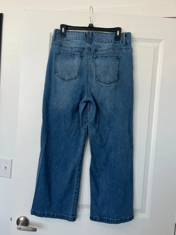 Curve Appeal Jeans High Rise Wide Leg - Image 2