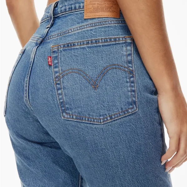 Levi's Wedgie Icon Straight Leg Jeans - Size 26 - Image 10